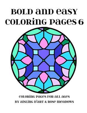 Bold and Easy Coloring Pages 6 de Aisling D'Art