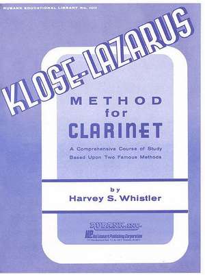 Kloze-Lazarus Method for Clarinet de Klose-Lazarus