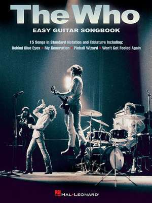 The Who - Easy Guitar Songbook de The Who