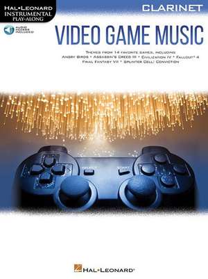 Video Game Music - Clarinet Book/Online Audio