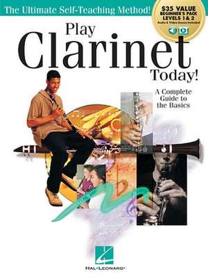 Play Clarinet Today! Beginner's Pack Book/Online Media de Andrea Bryk