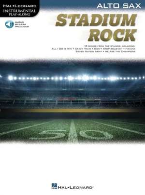 Stadium Rock for Alto Sax de VARIOUS