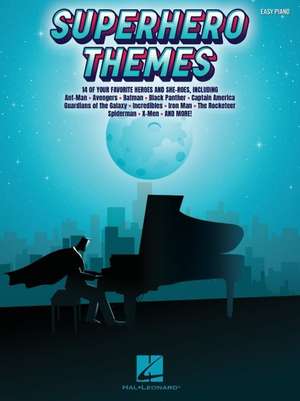 Superhero Themes: Featuring Easy Piano Arrangements from 14 of Your Favorite Heroes and She-Roes de Hal Leonard Corp