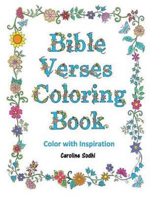 Bible Verses Coloring Book de Sodhi, Caroline