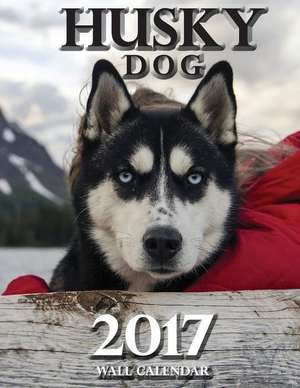 Husky Dog 2017 Wall Calendar de Lotus Art