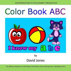 Color Book ABC de David Jones