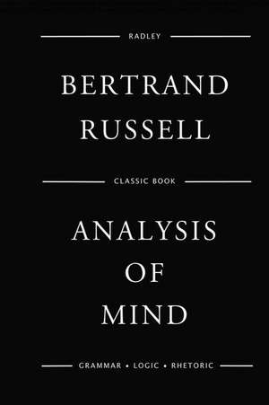 Analysis of Mind de Russell, Dr Bertrand