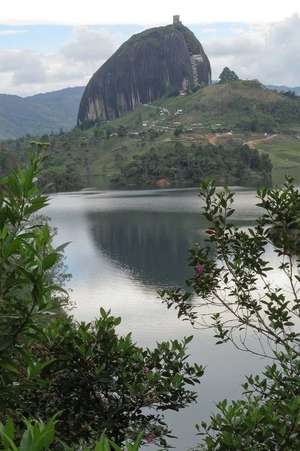 The Rock of Guatape Granite Dome Andes Mountains Colombia Journal de Press, Benton