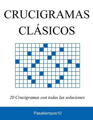 20 Crucigramas Clasicos de Pasatiempos10