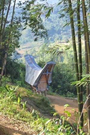 Traditional Toraja House in Indonesia Journal de Cool Image