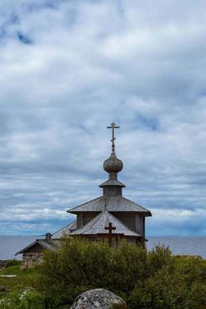 Church of St Andrew on Zayatsky Island Journal de Cool Image