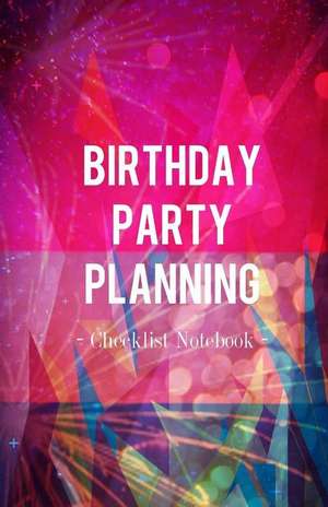 Birthday Party Planning Checklist Notebook de Creativejournals