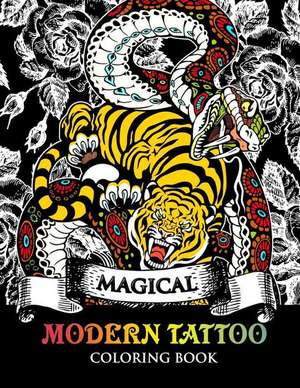 Modren Tattoo Coloring Book de Tamika V. Alvarez