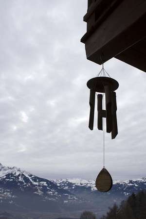 Wind Chimes and a Peaceful Mountain View Journal de Cs Creations