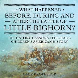 What Happened Before, During and After the Battle of the Little Bighorn? - US History Lessons 4th Grade | Children's American History de Baby