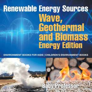 Renewable Energy Sources - Wave, Geothermal and Biomass Energy Edition de Baby