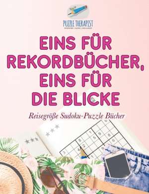 Eins für Rekordbücher, eins für die Blicke | Reisegröße Sudoku-Puzzle Bücher de Puzzle Therapist