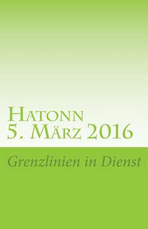 Hatonn (5. Marz 2016) de Jochen Blumenthal