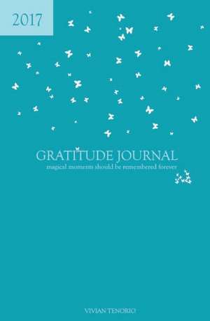 2017 Gratitude Journal - Bahamas Blue de Vivian Tenorio