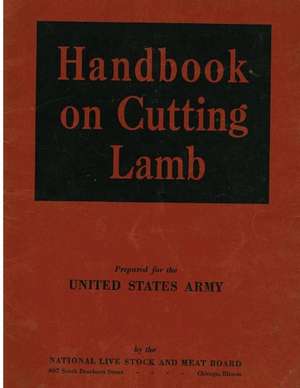 Handbook on Cutting Lamb de Dr David Powers