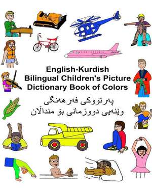 English-Kurdish Bilingual Children's Picture Dictionary Book of Colors de Richard Carlson Jr