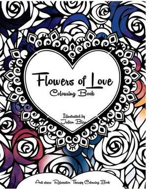 Love Words - Doodle Colouring Book de Blau, Julian