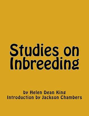 Studies on Inbreeding de Helen Dean King