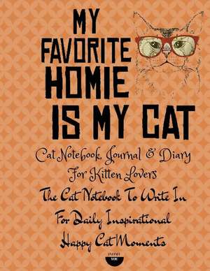 Cat Notebook Agenda for Kitty Lovers de Infinityou, Infinit Journaling