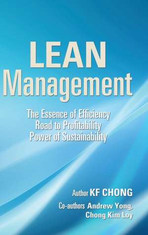 Lean Management de Kf Chong