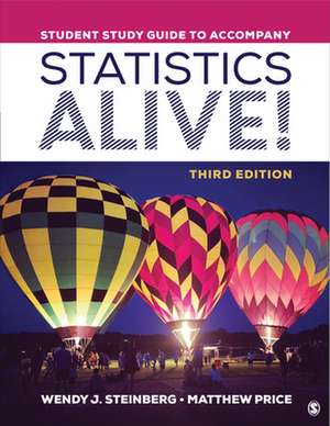 Student Study Guide to Accompany Statistics Alive! de Wendy J. Steinberg