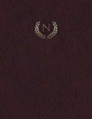 Monogram N Sketchbook de Services, N. D. Author