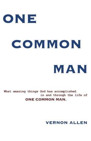 One Common Man de Vernon Allen