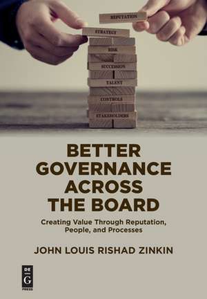 Better Governance Across the Board de John Zinkin