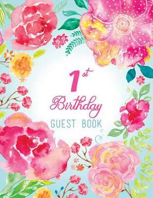 1st Birthday Guest Book de New Day Journals