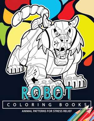 Robot Coloring Book de Jupiter Coloring