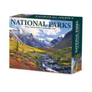 National Parks 2025 6.2 X 5.4 Box Calendar de Willow Creek Press