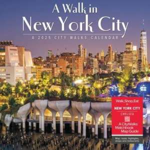 A Walk in New York City 2025 12 X 12 Wall Calendar de Willow Creek Press