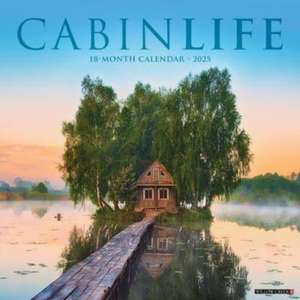 Cabinlife 2025 12 X 12 Wall Calendar de Willow Creek Press