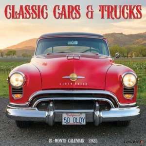 Classic Cars & Trucks 12 X 12 Wall Calendar de Willow Creek Press