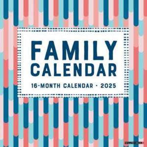 Family Planner 2025 12 X 12 Wall Calendar de Willow Creek Press