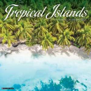 Tropical Islands 2025 12 X 12 Wall Calendar de Willow Creek Press