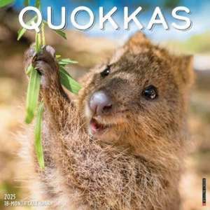 Quokkas 2025 12 X 12 Wall Calendar de Willow Creek Press