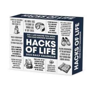 Hacks of Life 2025 6.2 X 5.4 Box Calendar de Willow Creek Press