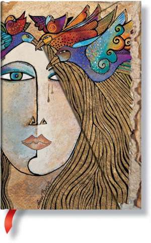 Laurel Burch, Soul & Tears Mini, Lin de Paperblanks