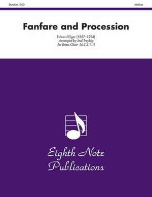 Fanfare and Procession: Score & Parts de Edward Elgar