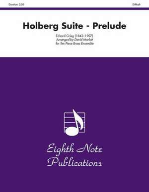 Holberg Suite (Prelude): Score & Parts de Edvard Grieg