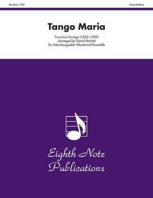 Tango Maria: Score & Parts de Francisco Tarrega