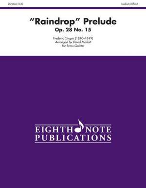 "Raindrop" Prelude, Op. 28, No. 15: Score & Parts de Fr D. Ric Chopin