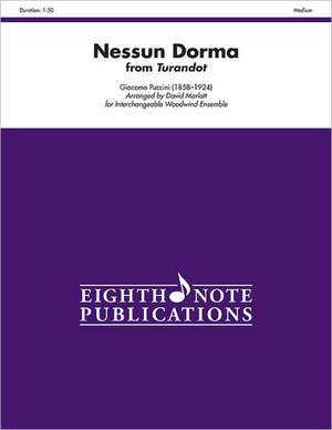 Nessun Dorma (from Turandot): Score & Parts de Giacomo Puccini