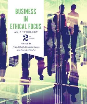 Business in Ethical Focus de Fritz Allhoff